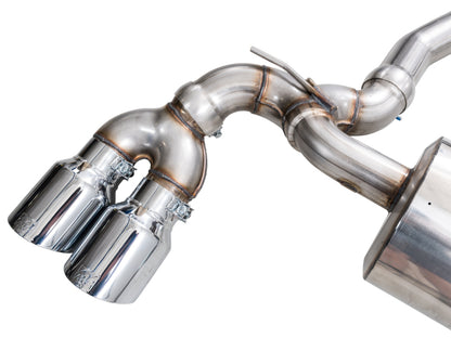 AWE Tuning BMW G90/G99 M5 Touring Edition Cat-Back Exhaust - Chrome Silver Tips