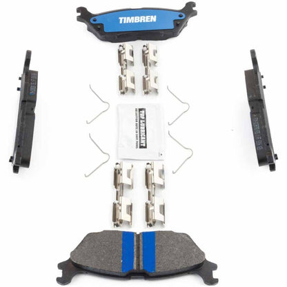 Timbren 22-24 Ford Expedition/Lincoln Navigator BES Severe Duty Semi-Metallic Brake Pads - Rear