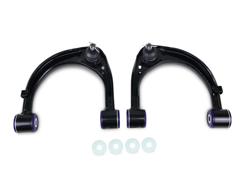 SuperPro 08-21 Toyota Land Cruiser Front Upper Control Arm Set