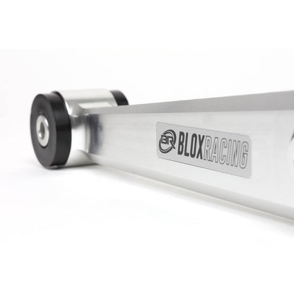 BLOX Racing V2 Billet Rear Lower Control Arms Poly Bushings 96-00 Honda Civic - Raw