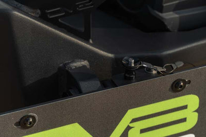 DV8 Offroad Universal Quick Release D-Ring License Plate Mount