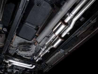 AWE Tuning 25+ RAM 1500 3.0TT 0FG Cat-Back Touring Exhaust - Chrome Silver Tips