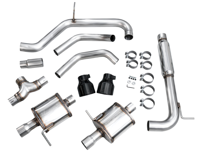 AWE Tuning 22-25 Volkswagen Jetta GLI Touring Edition Exhaust - Diamond Black Tips