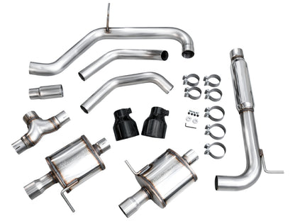 AWE Tuning 22-25 Volkswagen Jetta GLI Touring Edition Exhaust - Diamond Black Tips