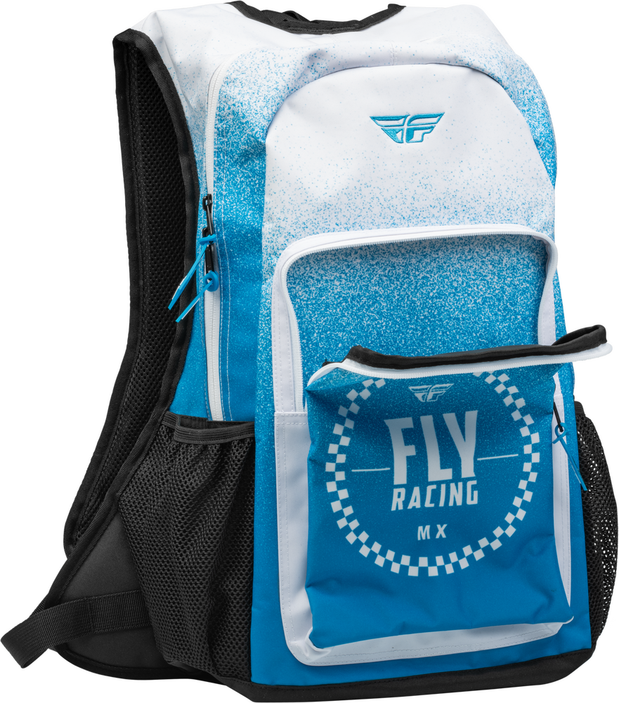 Fly Racing Jump Pack Backpack Blue/White  -  28-5074
