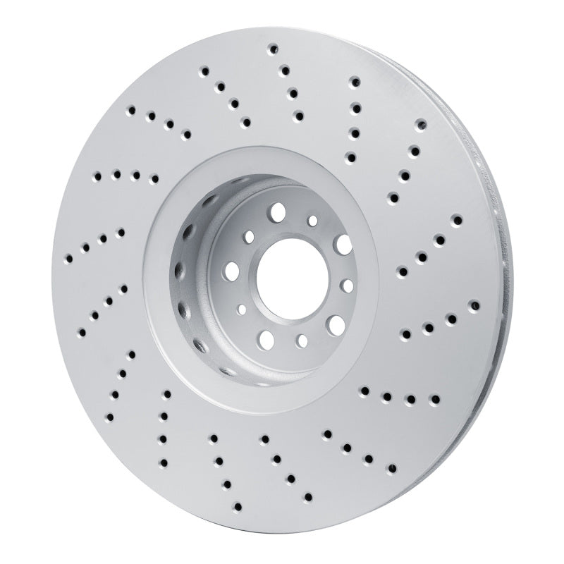 DFC 20-25 BMW X6 Left Front Drilled GeoSPEC Coated Rotor