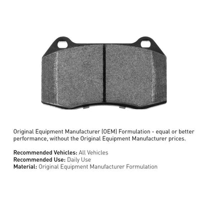 R1 2015-2020 Kia Sorento Rear R1 Optimum OE Pads & Hardware Kit