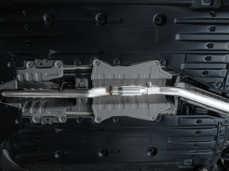 AWE Tuning 22+ Honda Civic Si/Acura Integra Track Edition Cat-Back Exhaust - Dual Chrome Silver Tips