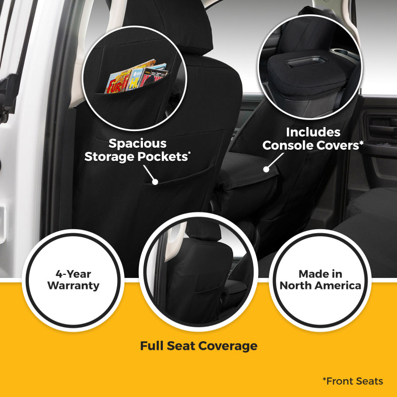 Covercraft 24-25 Jeep Wrangler Buckets Carhartt Super Dux Precision Fit Custom Front Row Seat Cover