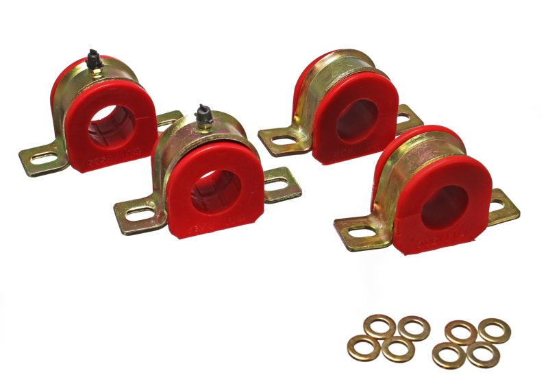 Energy Suspension 1-1/4in GM Greaseable S/B Set - Red