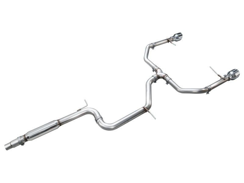 AWE Tuning 22-25 Volkswagen Jetta GLI Track Edition Exhaust - Chrome Silver Tips