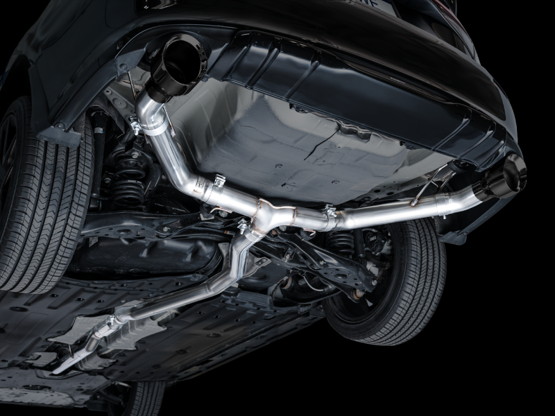 AWE Tuning 22+ Honda Civic Si/Acura Integra Track Edition Cat-Back Exhaust - Dual Diamond Black Tips