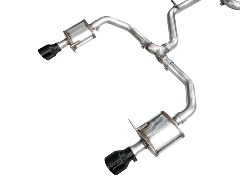 AWE Tuning 22-25 Volkswagen Jetta GLI Touring Edition Exhaust - Diamond Black Tips