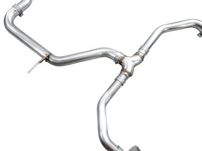 AWE Tuning 22-25 Volkswagen Jetta GLI Track Edition Exhaust - Chrome Silver Tips