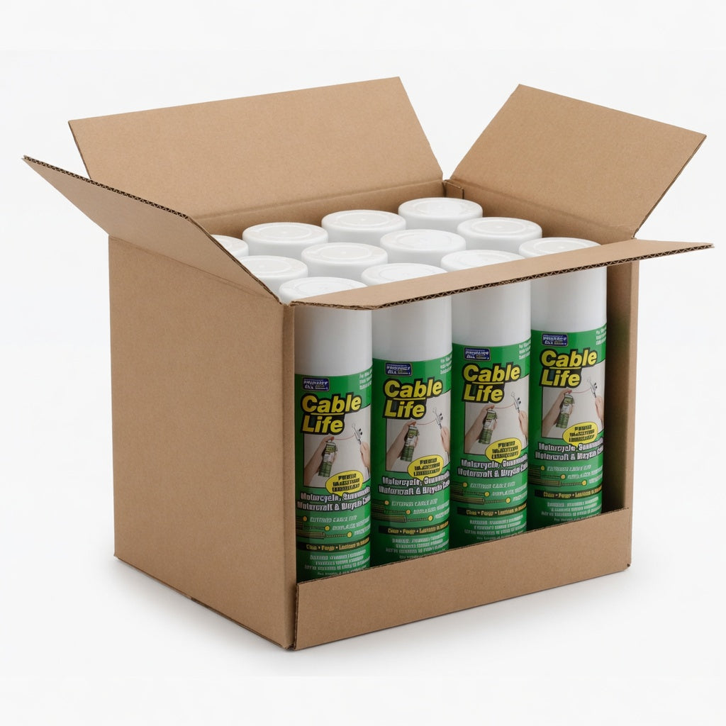 Instock Protect All Cable Life Lubricant with 6.25 oz. Aerosol Can 1/2/3/6/12 choose options -  25006
