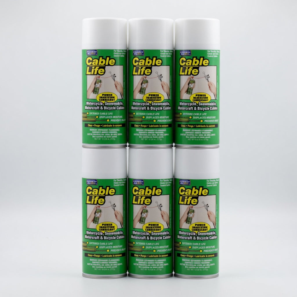 Instock Protect All Cable Life Lubricant with 6.25 oz. Aerosol Can 1/2/3/6/12 choose options -  25006