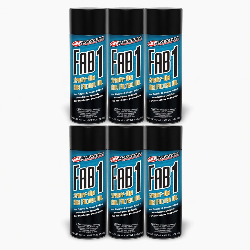 MAXIMA FAB 1 SPRAY-ON AIR FILTER OIL 13 OZ 61920 1/2/4/6/8/12 choose your options -