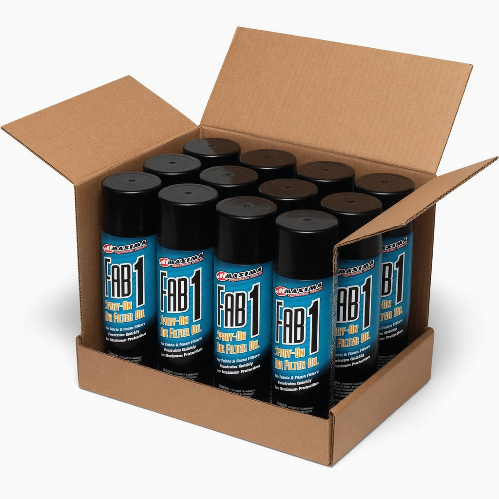 MAXIMA FAB 1 SPRAY-ON AIR FILTER OIL 13 OZ 61920 1/2/4/6/8/12 choose your options -
