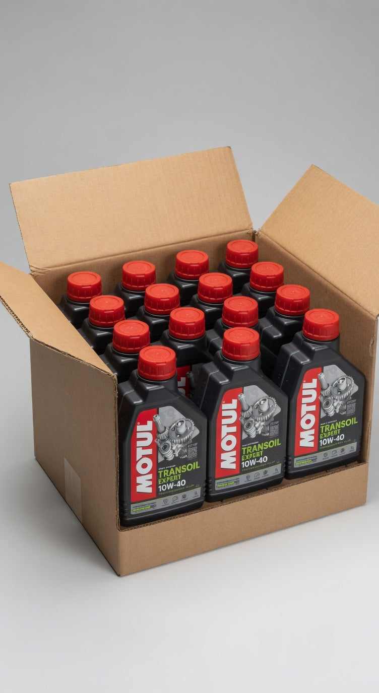 MOTUL Case of 12 TRANS OIL EXPERT SYNTHECTIC Transmission fluid 10W40 - 105895