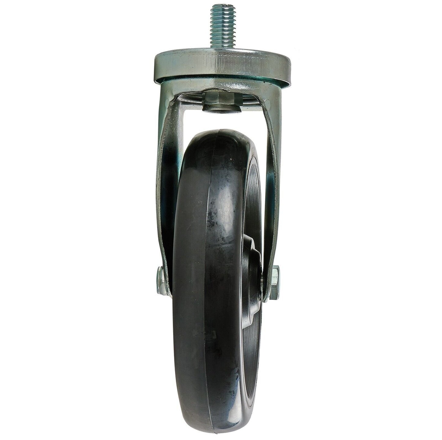 6" Caster Swivel Non Brake 1/2 Stud -13 Threads per inch