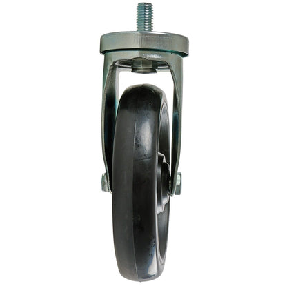 6" Caster Swivel Non Brake 1/2 Stud -13 Threads per inch