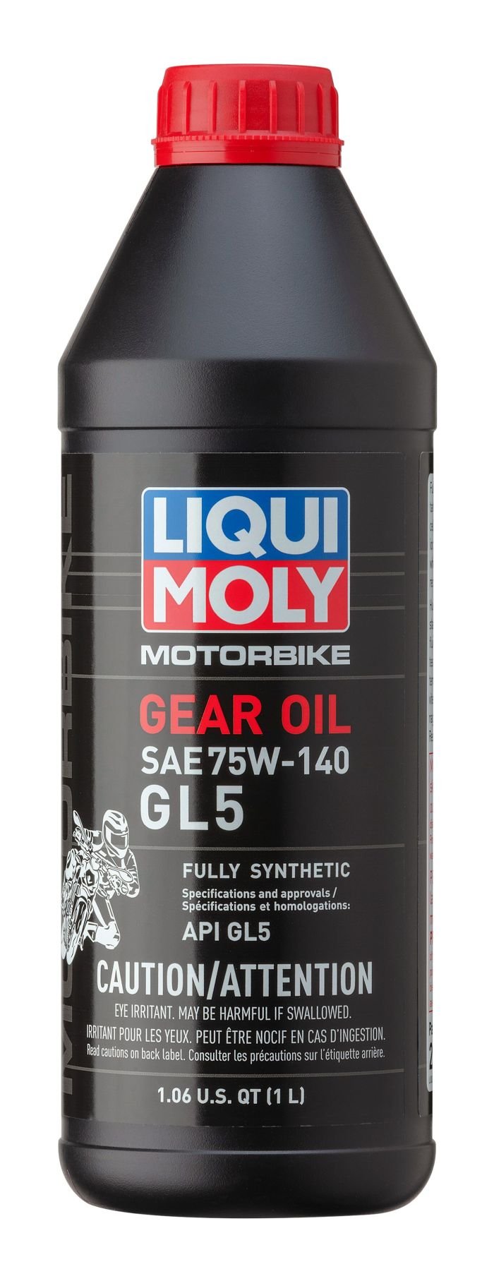 LIQUI MOLY MOTORBIKE GEAR OIL 75W-140 GL5 1 LITER - 20088