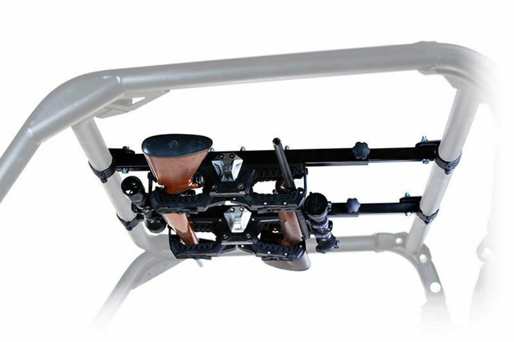 Seizmik Overhead Gun Rack 2 Gun Holder Polaris Ranger Honda Pioneer Yamaha 07300