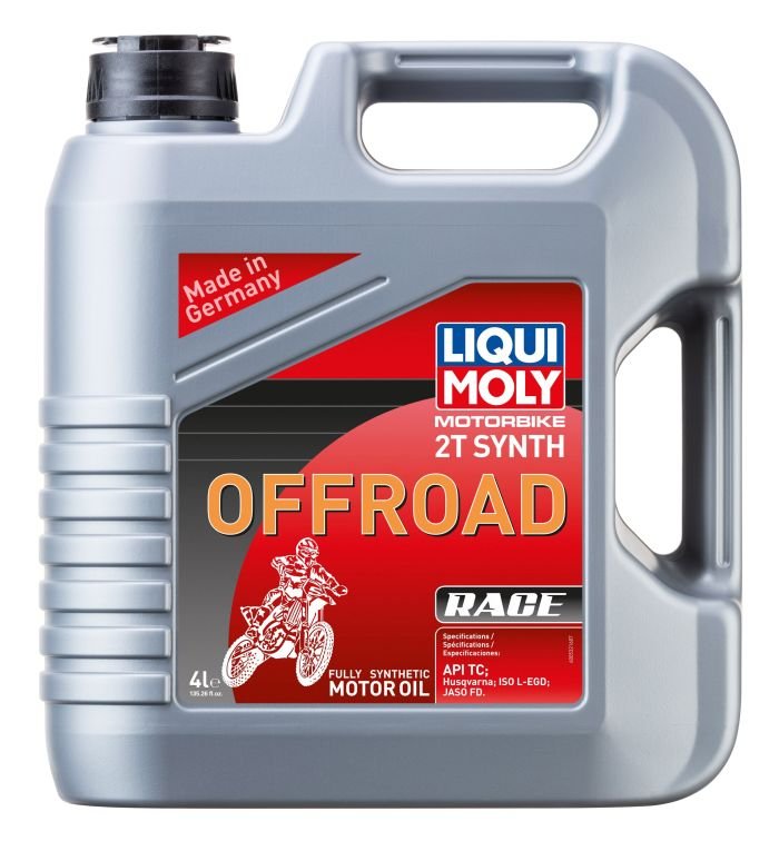 LIQUI MOLY MOTORBIKE 2T SYNTHETIC OFFROAD RACE 4 LITER - 20180