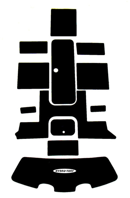 Hydro-Turf Jet Boat Mats Sea-Doo 07-2011 CHALLENGER 180 SD171 DARK GREY GROOVE