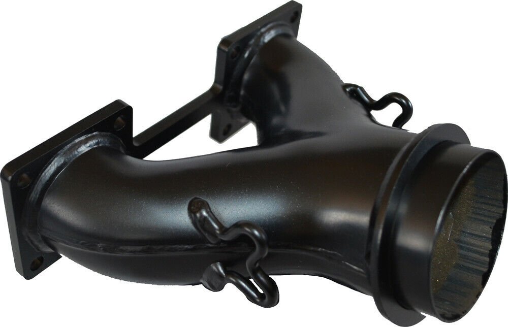 STRAIGHTLINE Y-PIPE BLACK Ski-doo Expedition GSX GTX Skandric MXZ Summit 600 134