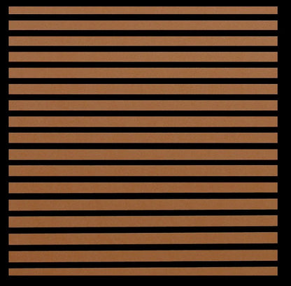 Hydro-turf Sheet 47X86 SHT86CG-2T 2-tone teak BROWN ON BLACK CUT GROOVE 3M