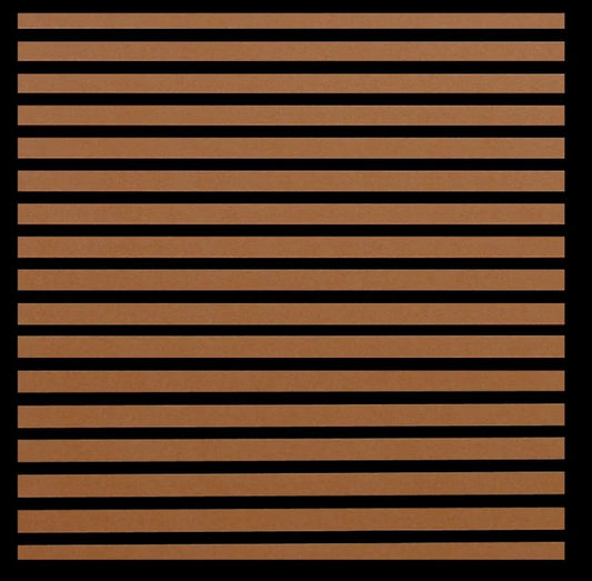 Hydro-turf Sheet 47X86 SHT86CG-2T 2-tone teak BROWN ON BLACK CUT GROOVE 3M