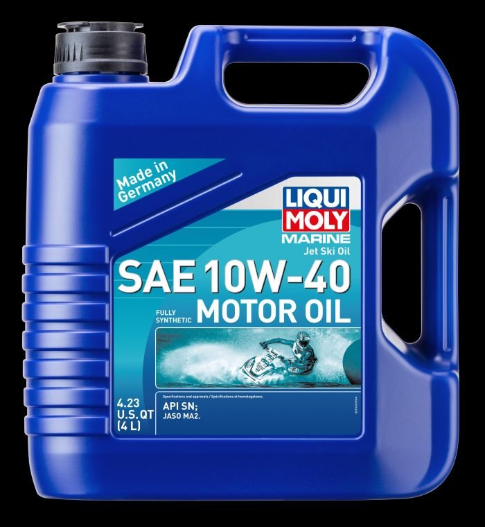 INSTOCK LIQUI MOLY MARINE 4T PWC MOTOR OIL 10W-40 4 LITER - 20530