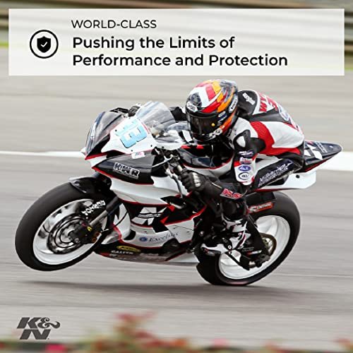 K&N Engine Air Filter: High Performance, Premium, Powersport Air Filter: Fits 2008-2019 YAMAHA (YZF R6, YZF R6S) YA-6008R