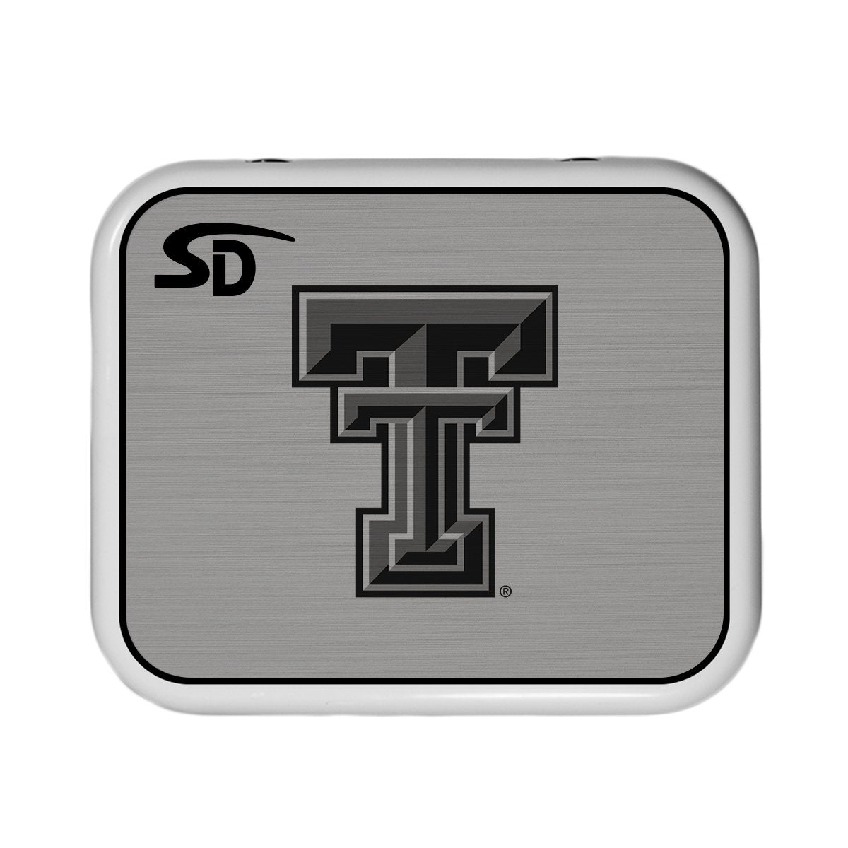 Seadek Collegiate Cooler Pad - YETI Roadie 24 - Storm Gray / Black, Texas Tech University - 57539-80066