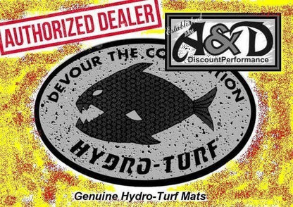 Hydro-turf Sheet Fishing SHT86CG 47X86 GATOR CAMO CUT GROOVE W3M