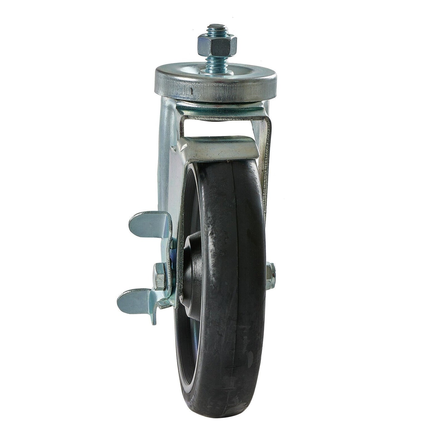 6" Caster Swivel Brake 1/2 Stud -13 Threads per inch