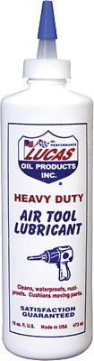 LUCAS HEAVY DUTY AIR TOOL LUBRICANT 16 OZ - 10216
