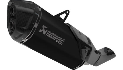 Akrapovic Slip-On Line Muffler AfricaTwin2024 - Black Titanium for CRF1100L - Black S-H11SO4-HAFT