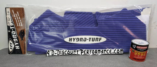 FREE GLUE HT821 Seadoo hydro-turf mats gtx 96-02 gti 97-00 PURPLE CUT GROOVE