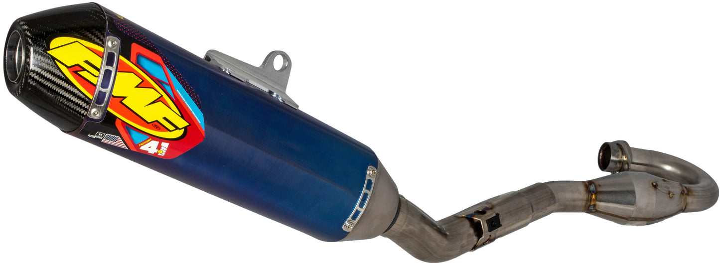 FMF Offroad Factory 4.1 Exhaust System ANO TI FACT-4.1 SYS W/C CAP W/SS HDR MID 350XCFW/250FE Full System  - 045653
