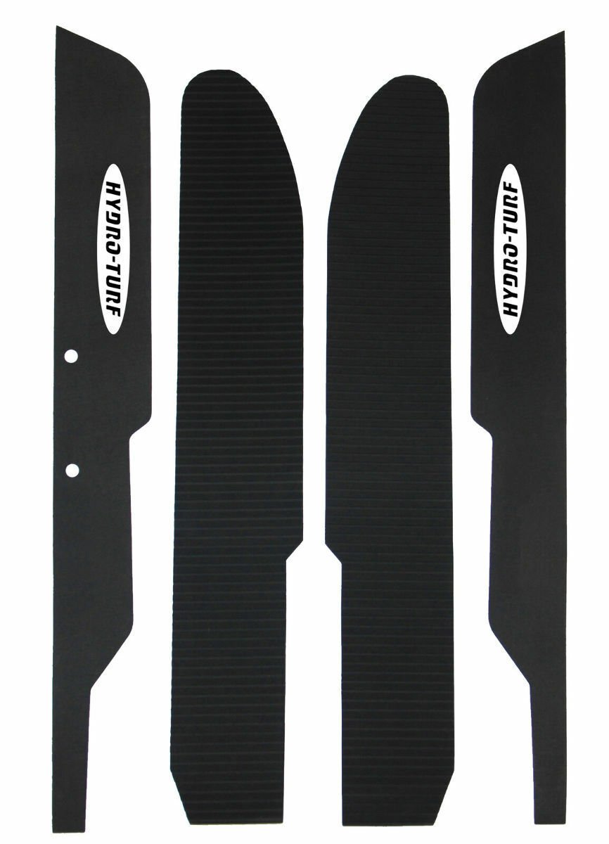 Kawasaki X2 x 2 HT40 Hydro-turf Mat Kit BLACK CUT GROOVE 3M BACKING