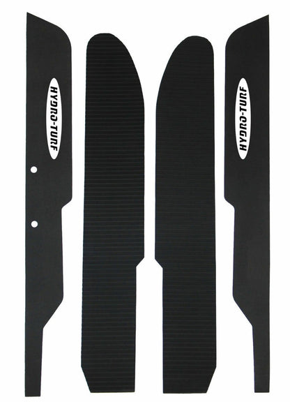 Kawasaki X2 x 2 HT40 Hydro-turf Mat Kit BLACK CUT GROOVE 3M BACKING