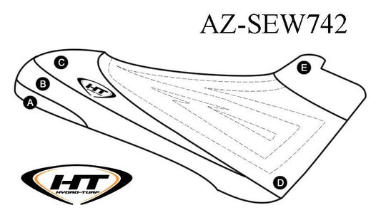 Seat Cover for Yamaha WaveBlaster 800
