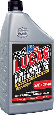 LUCAS HIGH PERFORMANCE OIL 10W-40 Quart 10767 - 58-5240