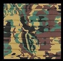 INSTOCK Hydro-Turf Sheet 40X62 GREEN CAMO CUT GROOVE PWC/Boating Carpet SHT40CG