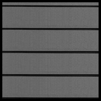 SHT86WG-2T Hydro-turf Sheet 47X86 2-TONE DARK GREY ON BLACK WIDE GROOVE W/3M