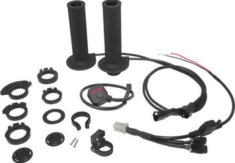 KOSO HEATED DIRT BIKE GRIPS SNOWMOBILE AX1070G0 NEW - 40-4113
