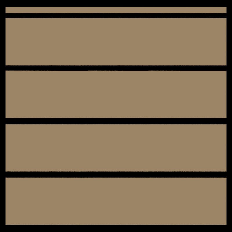 SHT86WG-2T Hydro-turf Sheet 47X86 2-TONE TAUPE ON BLACK WIDE GROOVE 3M