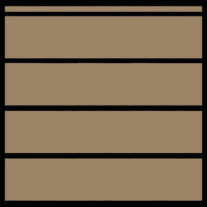 SHT86WG-2T Hydro-turf Sheet 47X86 2-TONE TAUPE ON BLACK WIDE GROOVE 3M